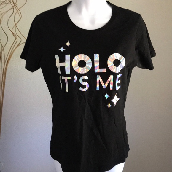 Tops - Simply Nailogical “HOLO it’s me” holographic tee